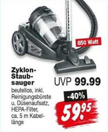 Zyklon-Staubsauger