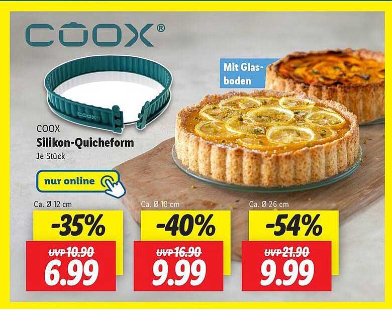 COOX Silikon-Quicheform