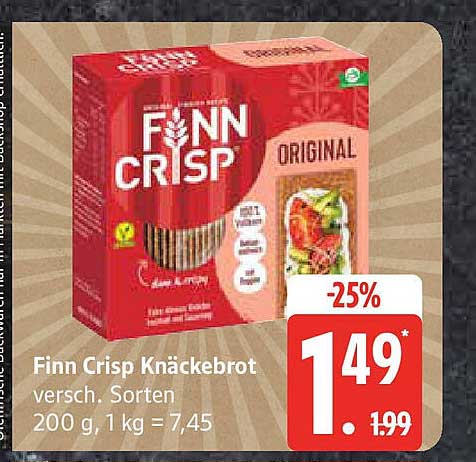 Finn Crisp Knäckebrot verschiedene Sorten 200 g