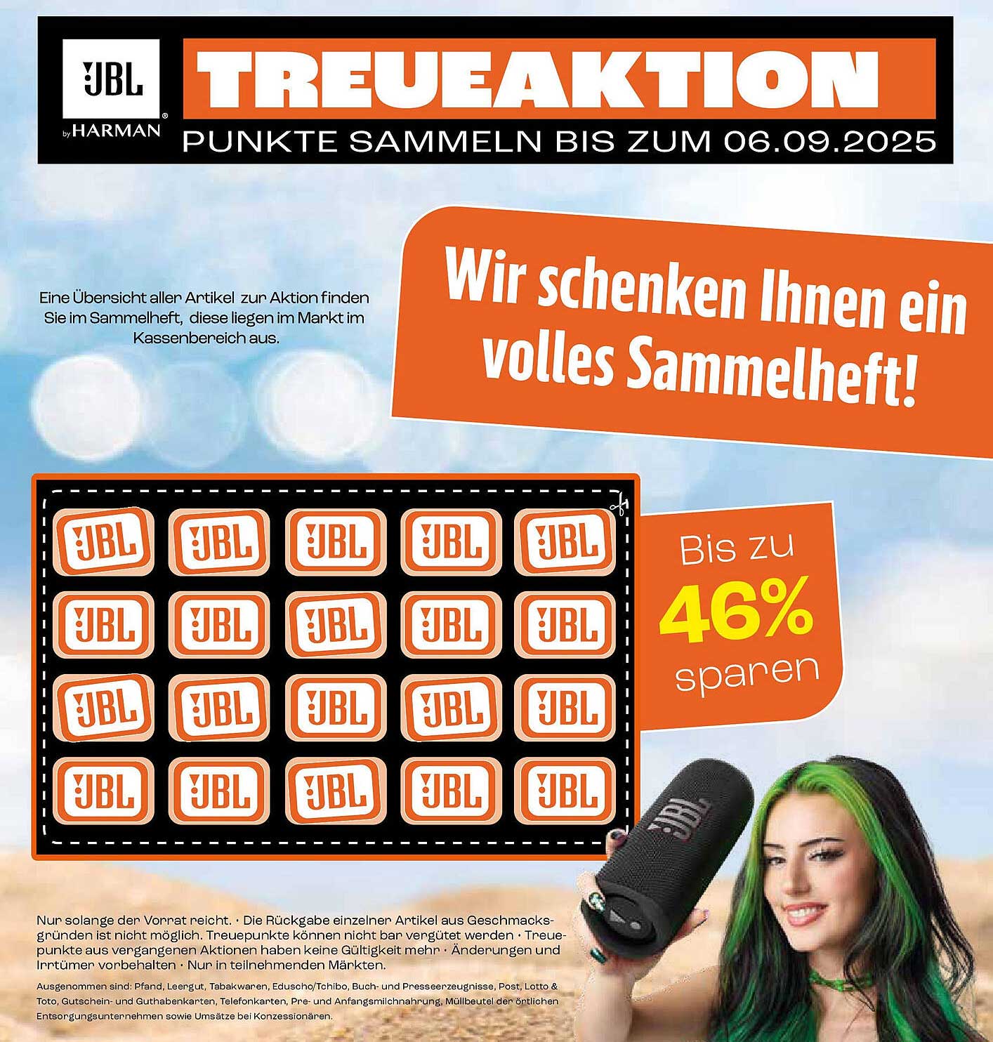 JBL Treueaktion – Punkte sammeln bis zum 06.09.2025