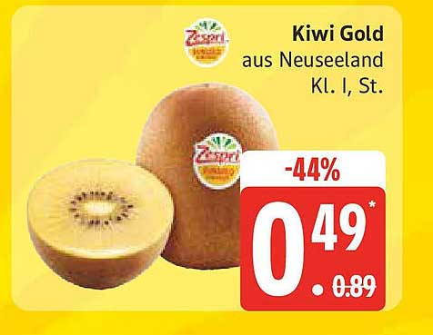 Kiwi Gold aus Neuseeland Kl. I, St.