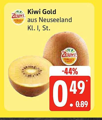 Kiwi Gold aus Neuseeland Kl. I, St.