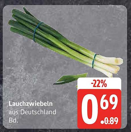 Lauchzwiebeln aus Deutschland Bd.