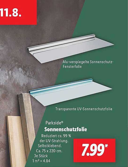 Parkside® Sonnenschutzfolie