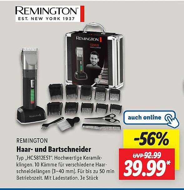 Remington Haar- und Bartschneider HC5812E51