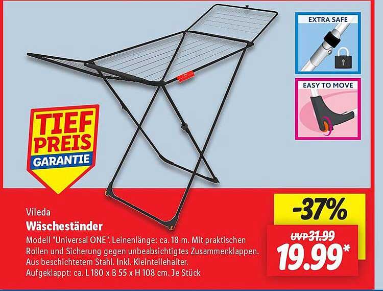 Vileda Wäscheständer "Universal ONE"