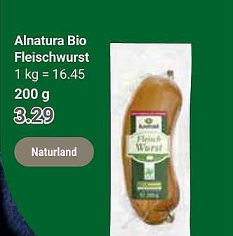Alnatura Bio Fleischwurst 200 g