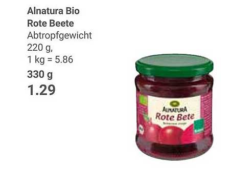 Alnatura Bio Rote Beete
