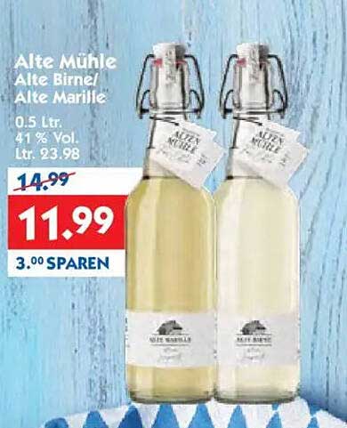 Alte Mühle Alte Birne/Alte Marille 0.5 L