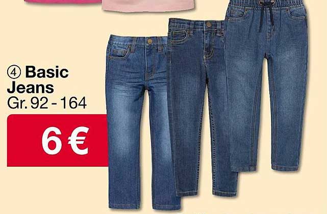 Basic Jeans Gr. 92-164