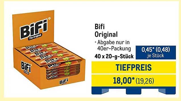 Bifi Original - 40er-Packung