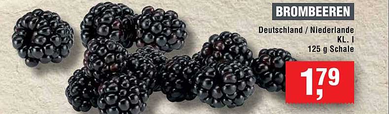 Brombeeren 125 g Schale - frisch und lecker!