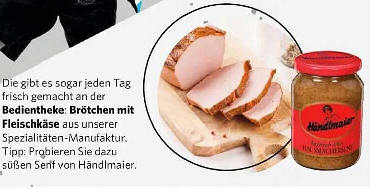 Brötchen mit Fleischkäse von unserer Spezialitäten-Manufaktur