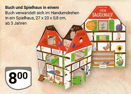 Buch und Spielhaus in einem – Mein Bauernhof