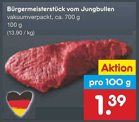 Bürgermeisterstück vom Jungbullen