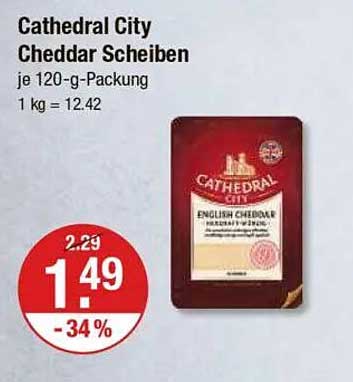 Cathedral City Cheddar Scheiben