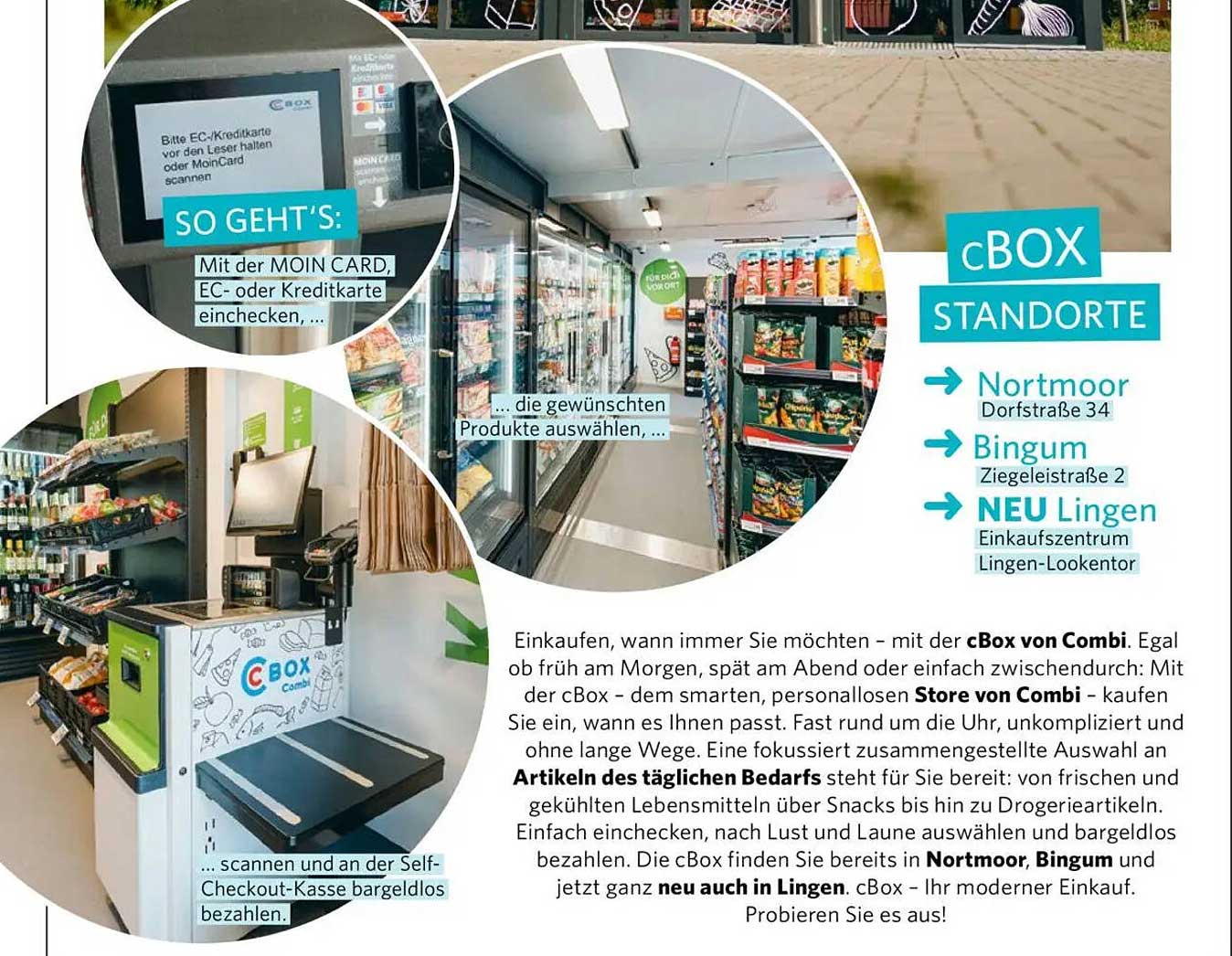 cBox von Combi - Ihr smarter Einkaufsbegleiter
