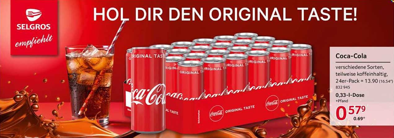Coca-Cola 24er-Pack – Hol Dir den Original Taste!