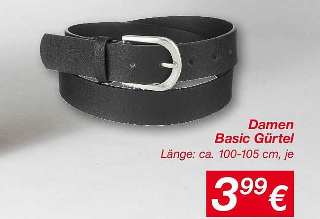 Damen Basic Gürtel