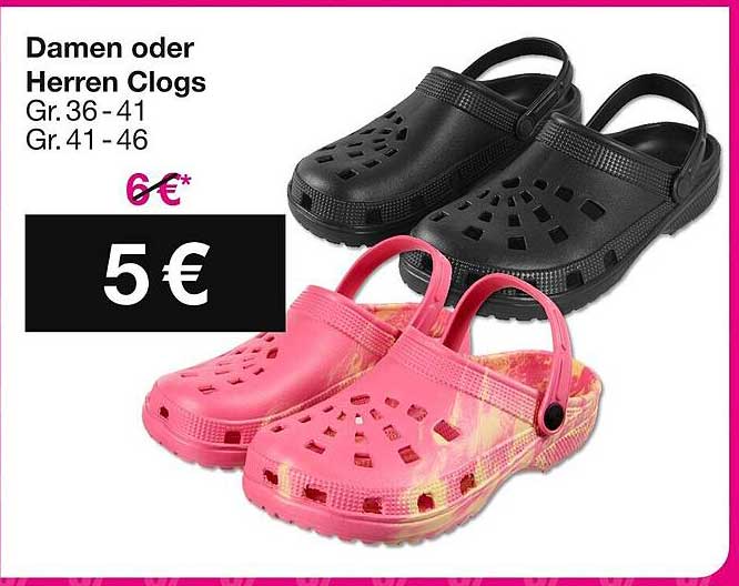Damen oder Herren Clogs Gr. 36-41 und Gr. 41-46