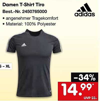 Damen T-Shirt Tiro von adidas