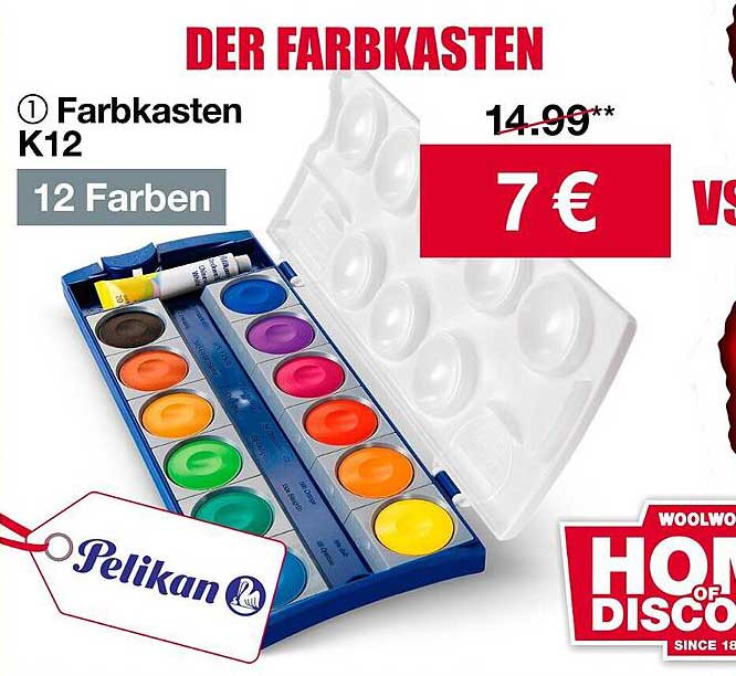 Der Farbkasten K12 von Pelikan – 12 Farben für kreative Projekte