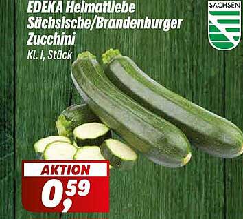 EDEKA Heimatliebe Sächsische/Brandenburger Zucchini Kl. I, Stück
