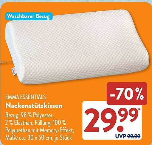EMMA ESSENTIALS Nackenstützkissen
