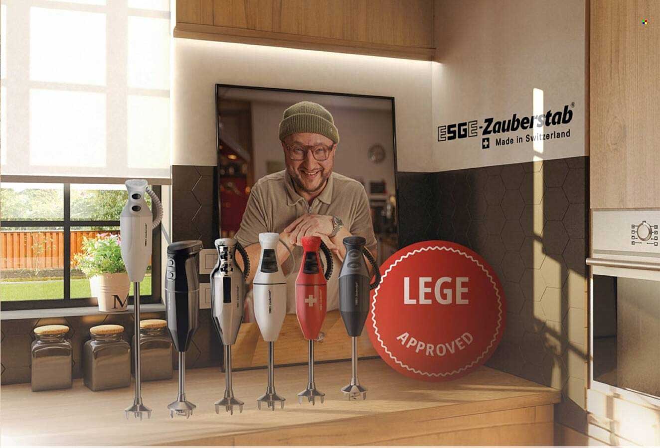 ESGE-Zauberstab - Hochleistungsstabmixer für Ihre Küche
