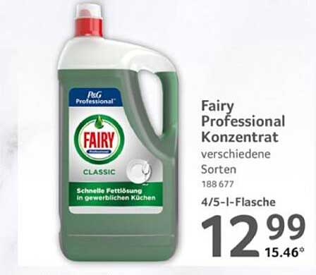 Fairy Professional Konzentrat - verschiedene Sorten