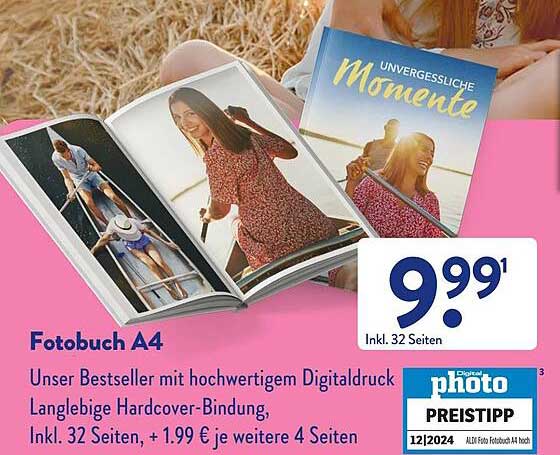 Fotobuch A4 - Unvergessliche Momente