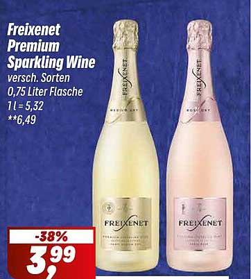 Freixenet Premium Sparkling Wine - 0,75 Liter Flasche