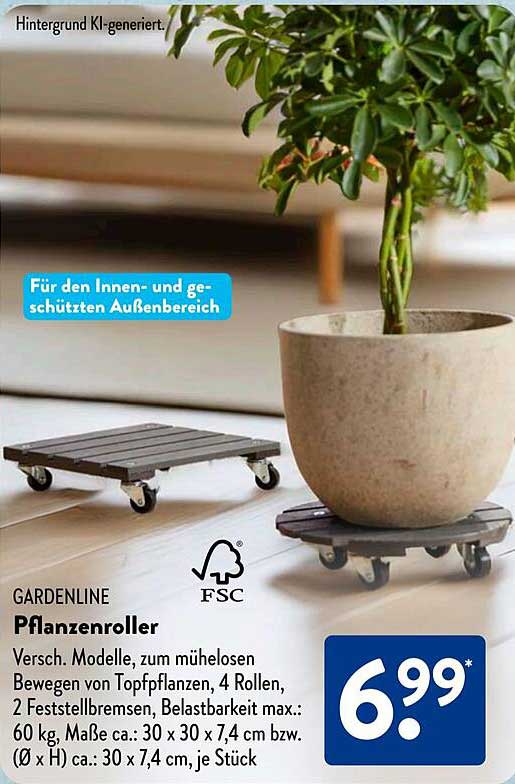 GARDENLINE Pflanzenroller