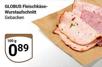 GLOBUS Fleischkäse-Wurstaufschnitt Gebacken