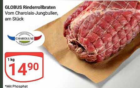 GLOBUS Rinderrollbraten Vom Charolais-Jungbullen, am Stück