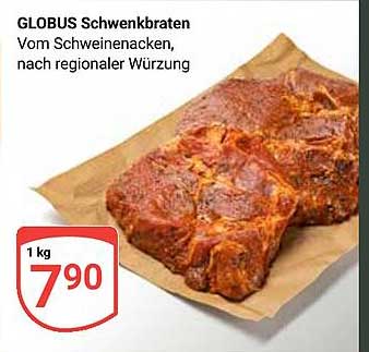 GLOBUS Schwenkbraten vom Schweinenacken, nach regionaler Würzung