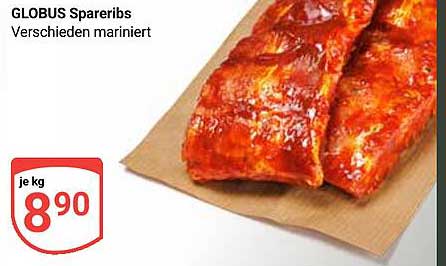 GLOBUS Spareribs – Verschieden mariniert