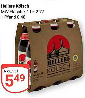 Hellers Kölsch 6 x 0,33 l