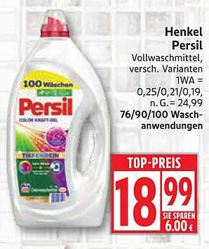 Henkel Persil Vollwaschmittel, verschiedene Varianten