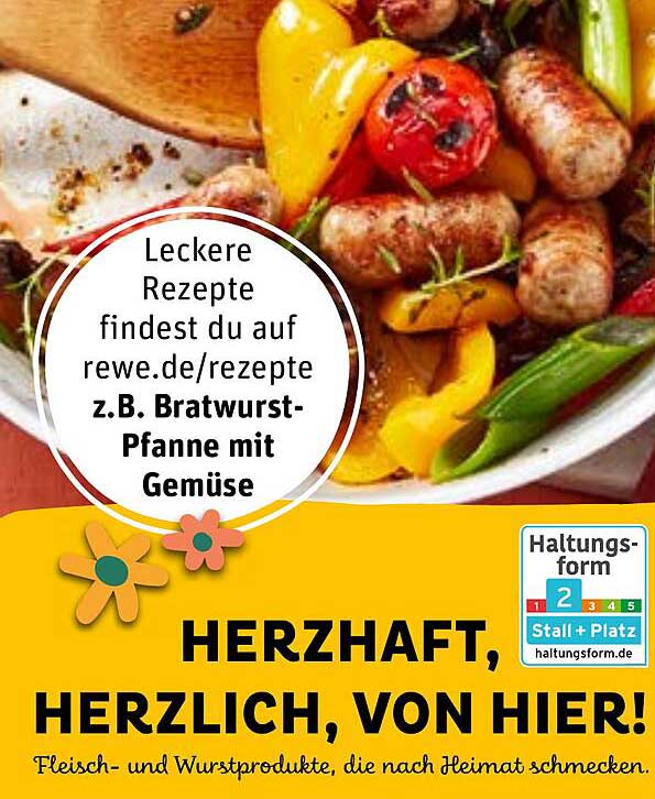 HERZHAFT, HERZLICH, VON HIER! - Fleisch- und Wurstprodukte