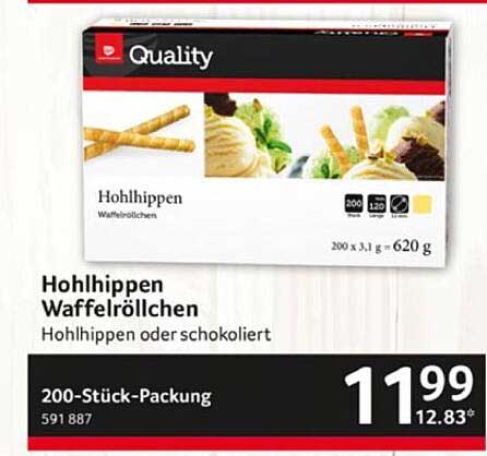 Hohlhippen Waffelröllchen – Perfekte Begleiter für jede Gelegenheit