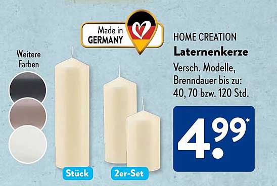 HOME CREATION Laternekerze