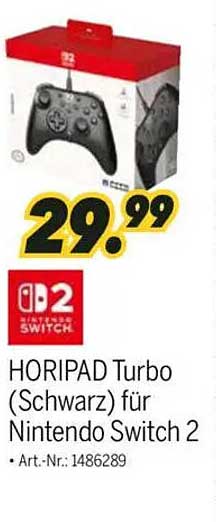 HORIPAD Turbo (Schwarz) für Nintendo Switch 2