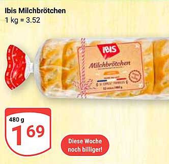 Ibis Milchbrötchen