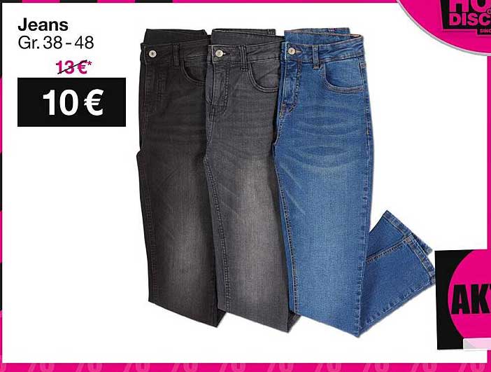 Jeans Gr. 38-48