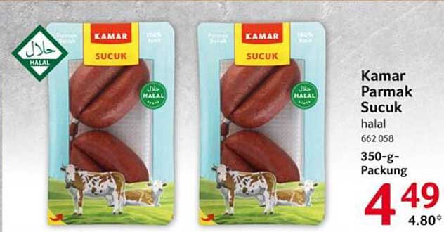 Kamar Parmak Sucuk 350-g-Packung