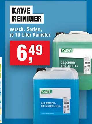 KAWE Reiniger - Verschiedene Sorten im 10 Liter Kanister