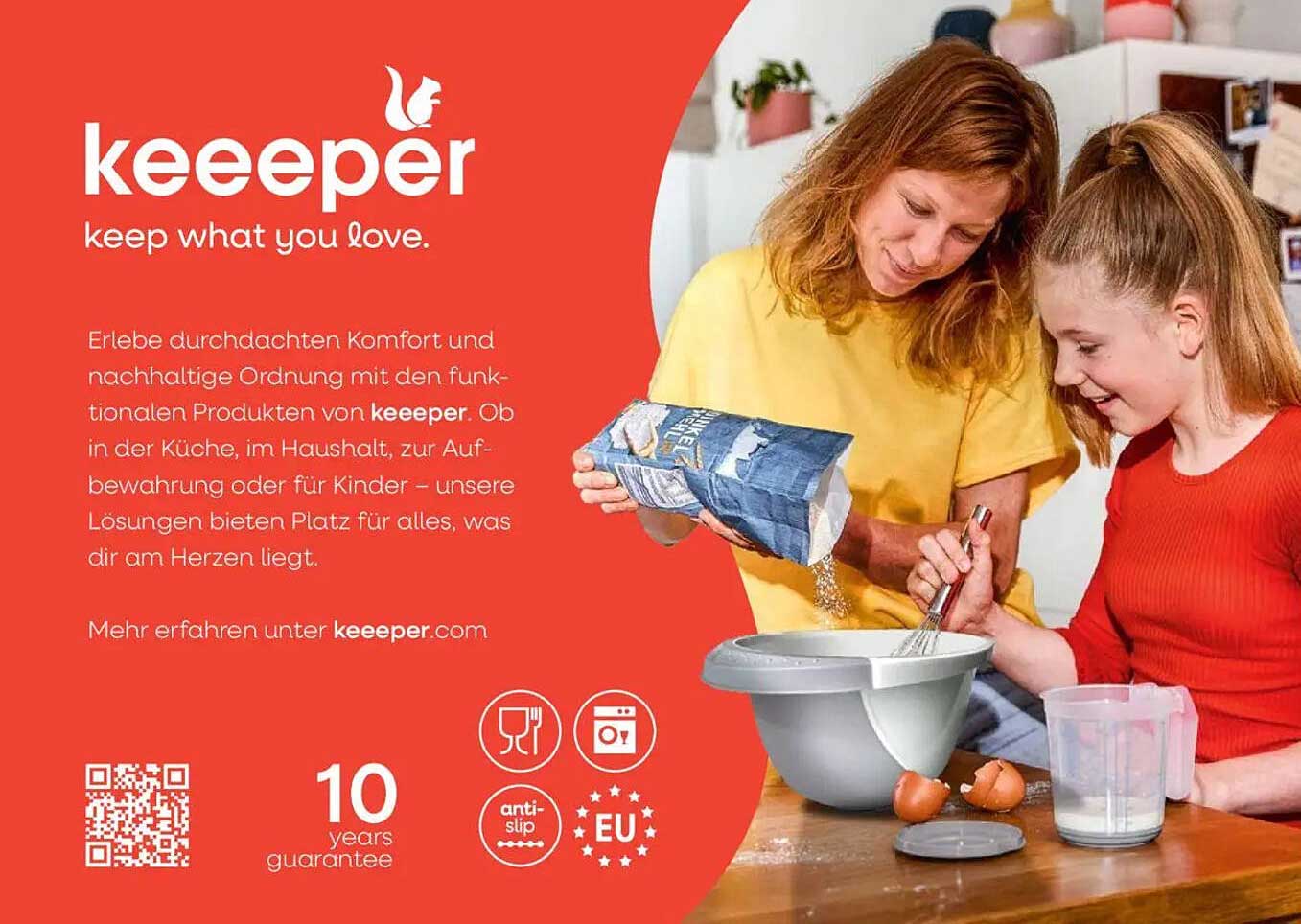 Keeeper Küchenmixschüssel - Maximale Funktionalität für deine Küche