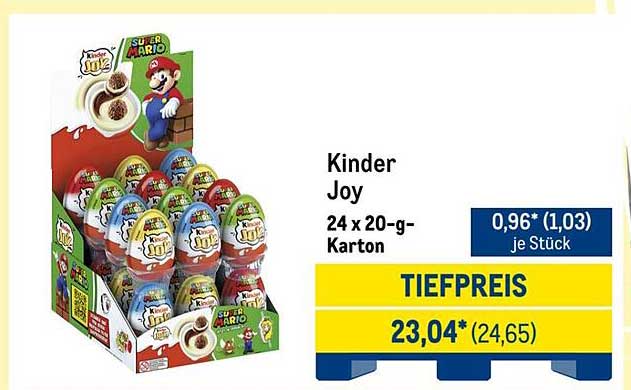 Kinder Joy 24 x 20-g-Karton