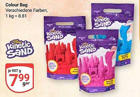 Kinetic Sand Colour Bag – Verschiedene Farben